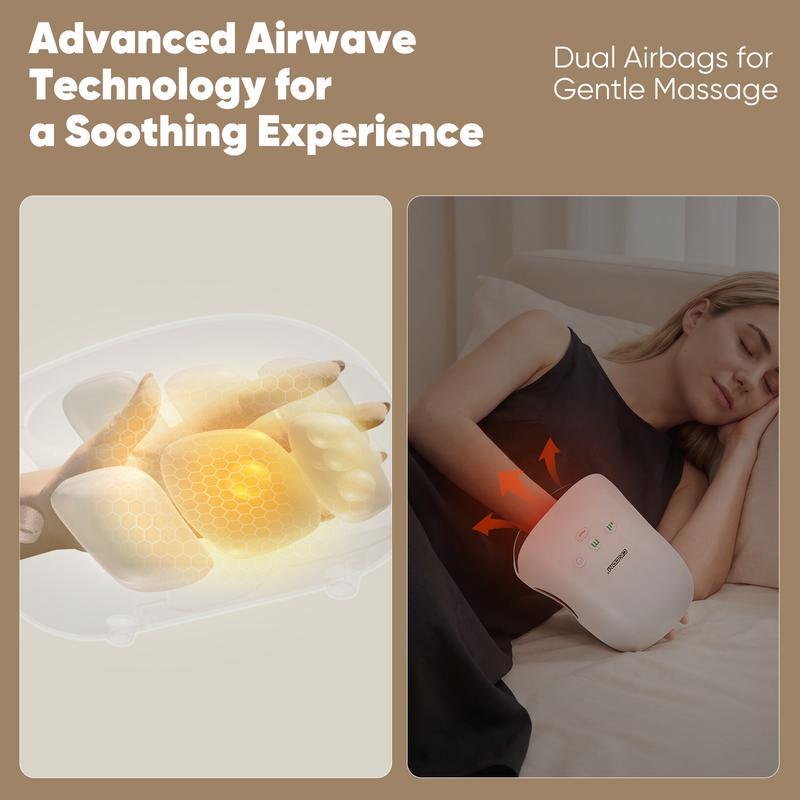 CoziHands™ Heated Hand Massager – Warm, Gentle & Cordless | The Perfect Christmas Gift for Mom 🎄