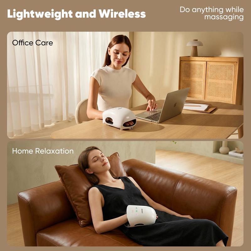 CoziHands™ Heated Hand Massager – Warm, Gentle & Cordless | The Perfect Christmas Gift for Mom 🎄